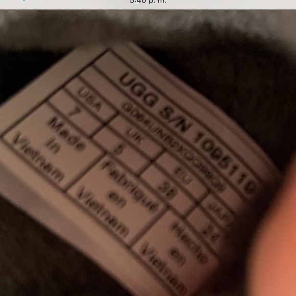 UGG Fluff Yeah Fur Slides Grey Slippers 7 - Picture 7 of 10